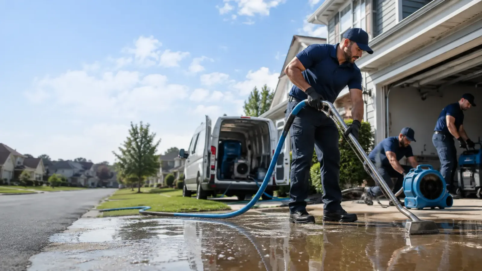 Flood Damage Restoration in Okawville, IL